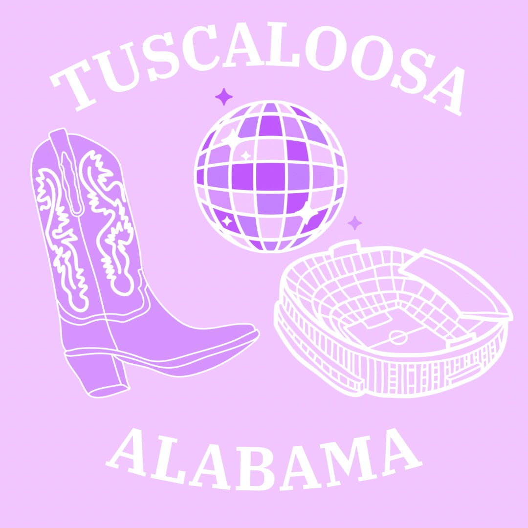 Tuscaloosa Collage Tray