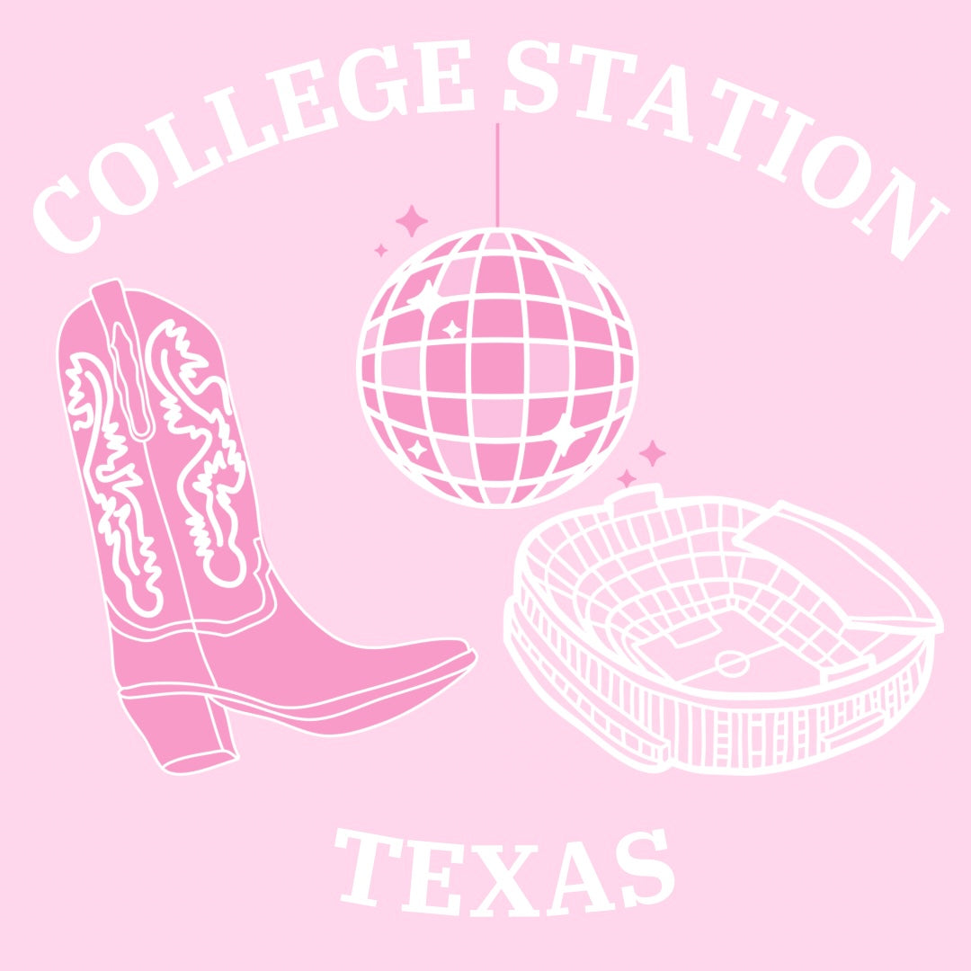 College Station Collage Tray