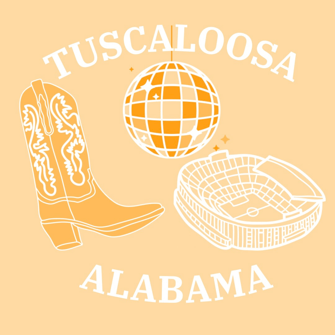 Tuscaloosa Collage Tray