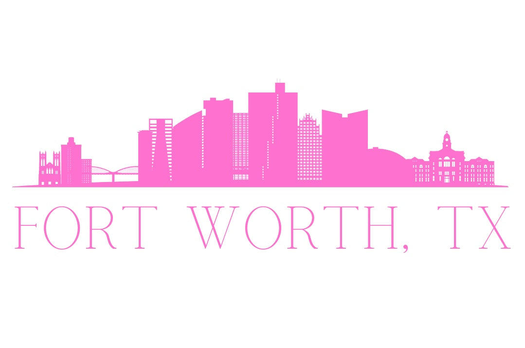 Fort Worth Skyline Tray