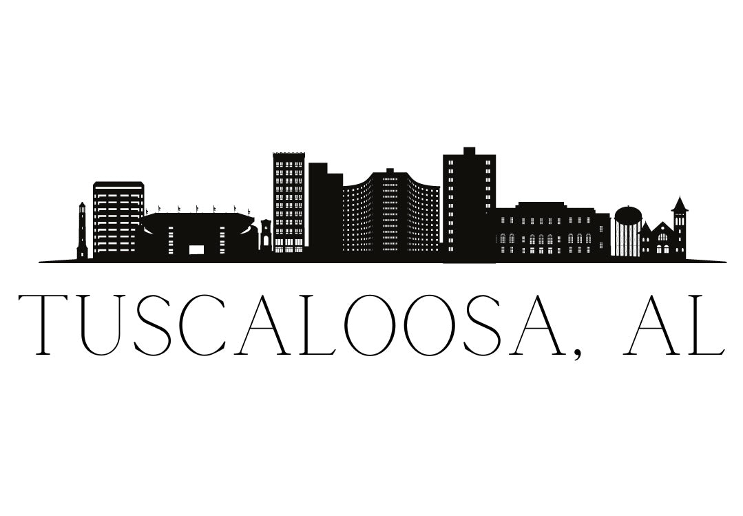 Tuscaloosa Skyline Tray