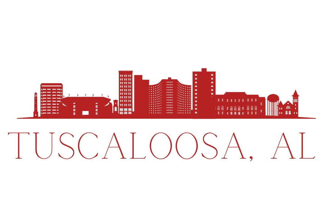 Tuscaloosa Skyline Tray