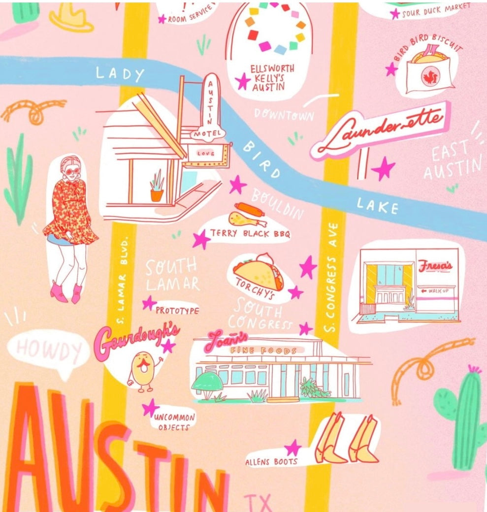 Austin Map Tray
