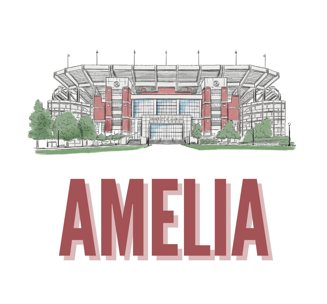 Bryant Denny Acrylic Tray