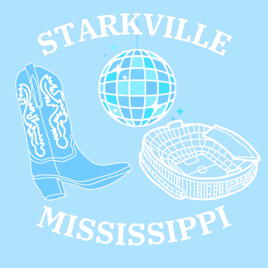 Starkville Collage Tray