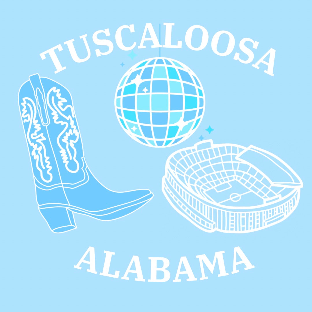 Tuscaloosa Collage Tray