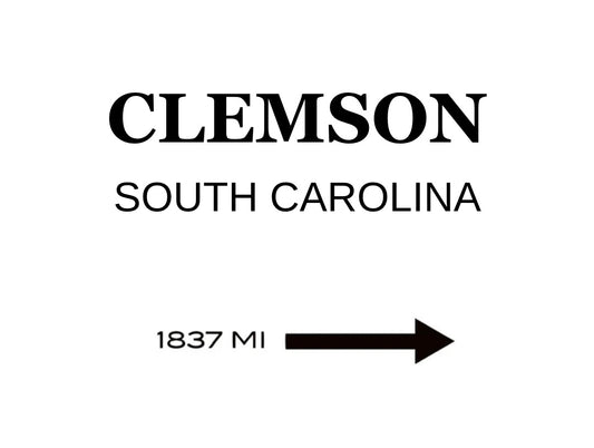 Clemson South Carolina Tray