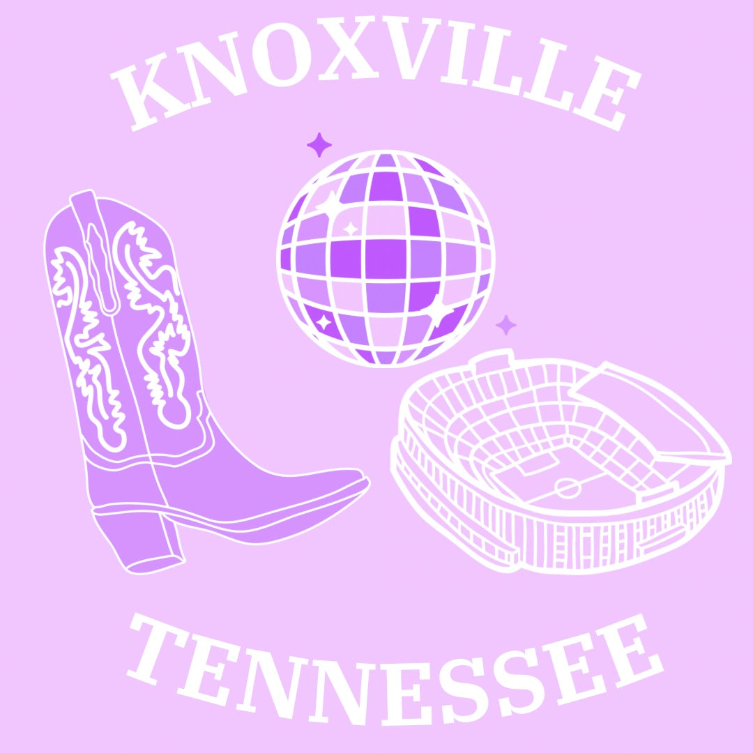 Knoxville Collage Tray