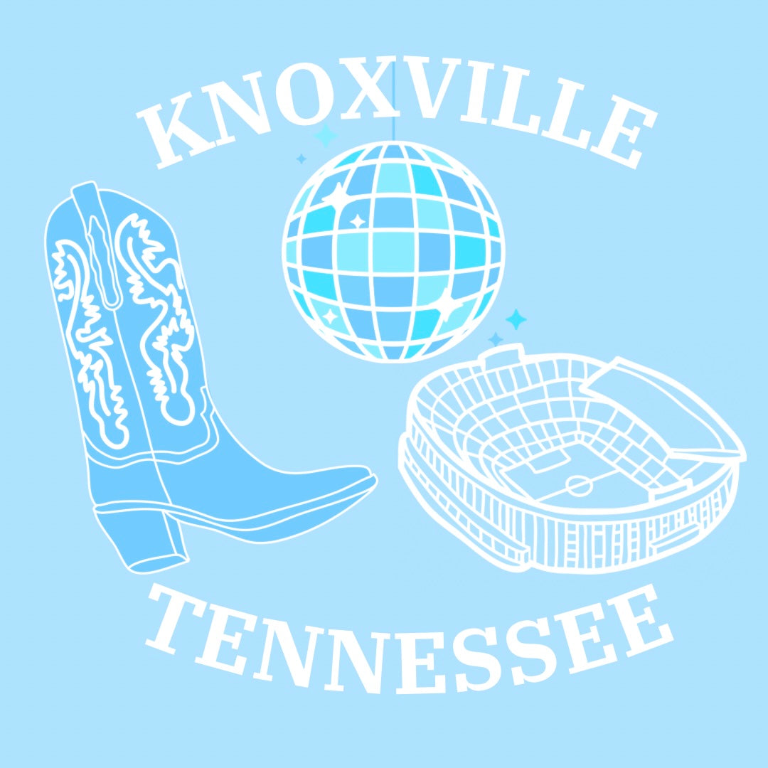 Knoxville Collage Tray