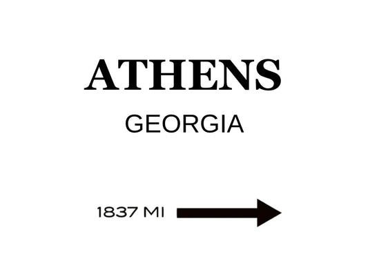 Athens Georgia Tray