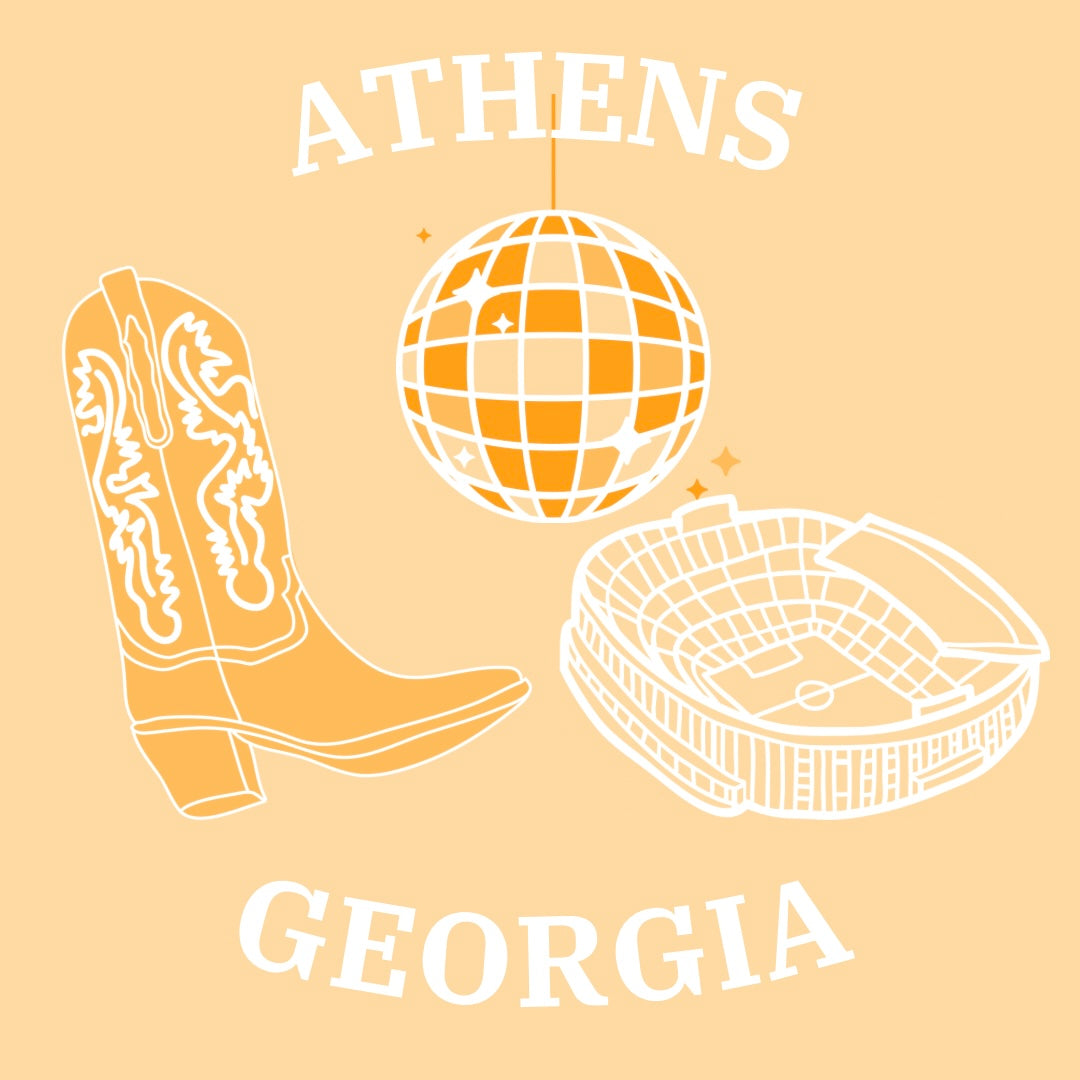 Athens Collage Tray