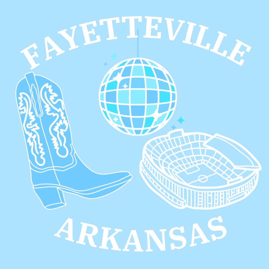 Fayetteville Collage Tray