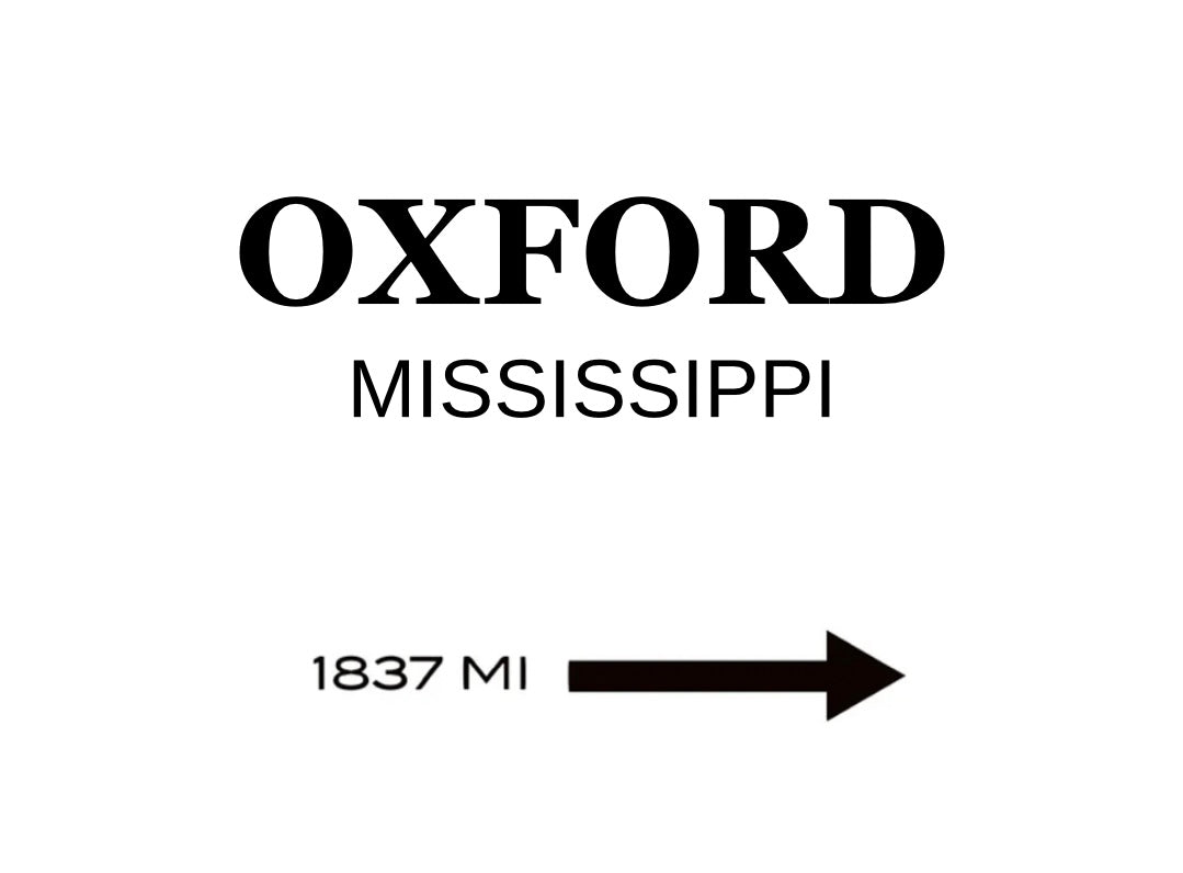 Oxford Mississippi Tray