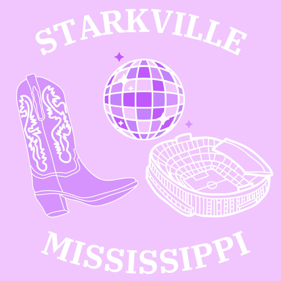 Starkville Collage Tray