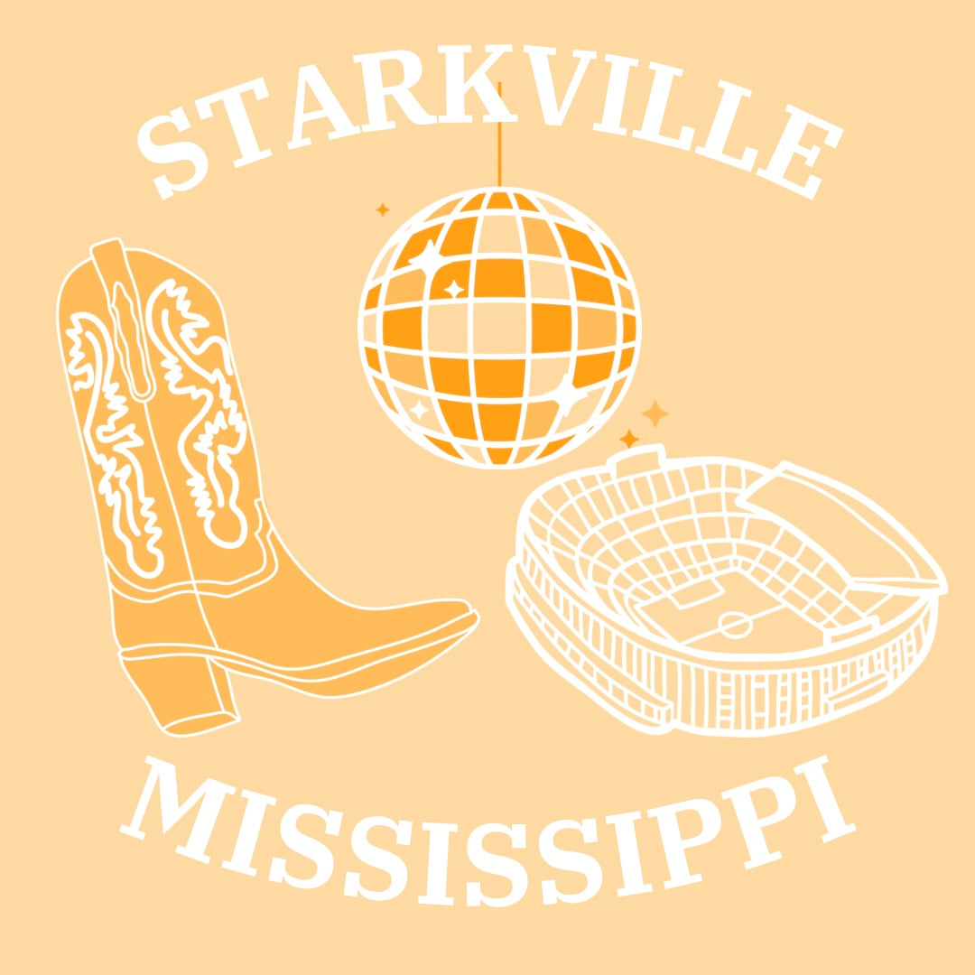 Starkville Collage Tray