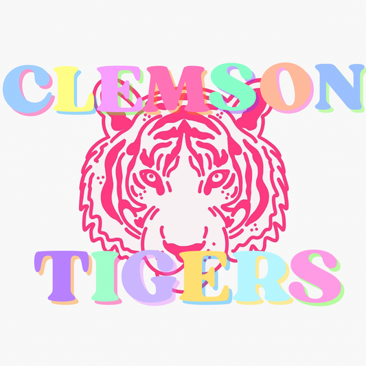 CLEMSON TIGERS Rainbow Tray