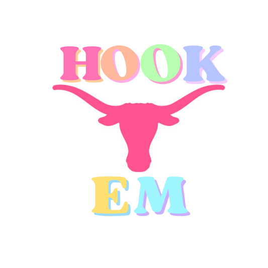 HOOK EM Rainbow Tray