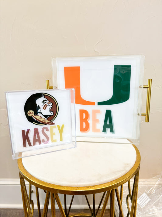 UMiami Acrylic Tray