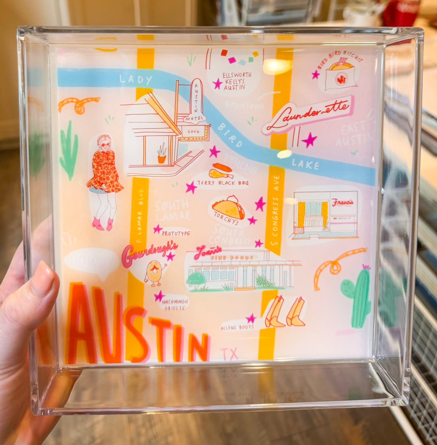 Austin Map Tray