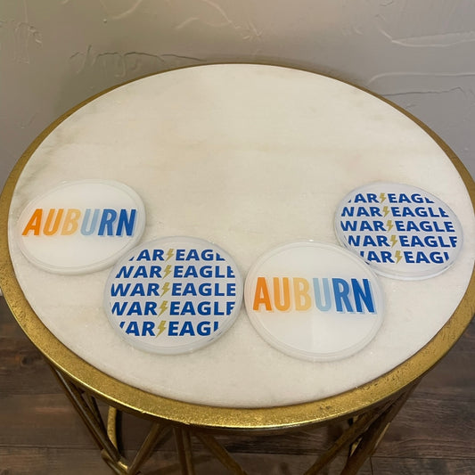 Set of 4 Auburn Coasters