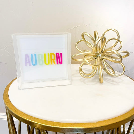 Rainbow Auburn Tray