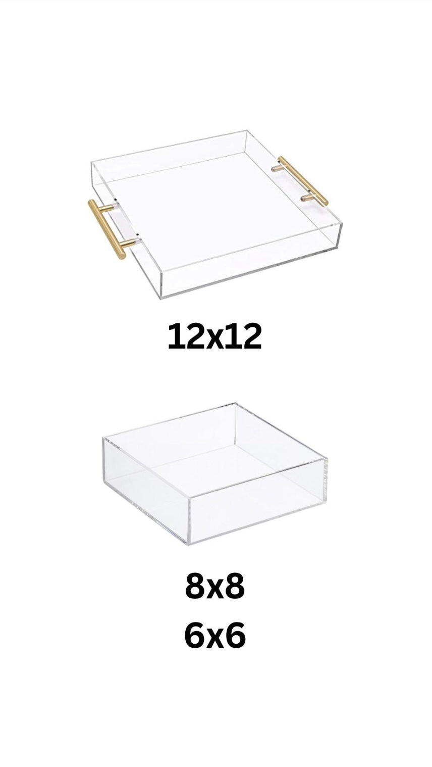 Texas A&M logo Tray