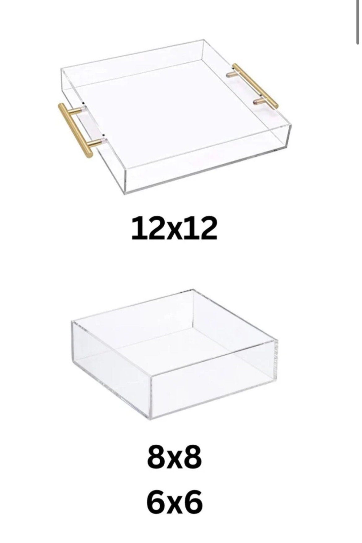 UMiami Acrylic Tray