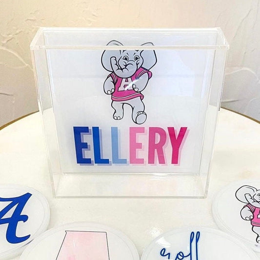 Alabama Crimson Tide Acrylic Tray